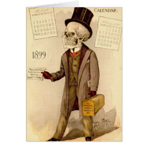 Skelettartiger Doktor