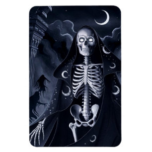 Skelettassistent Design Rectangle Magnet