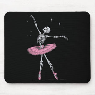 Skelettballett Halloween Kostüm Funny Skull Mousepad