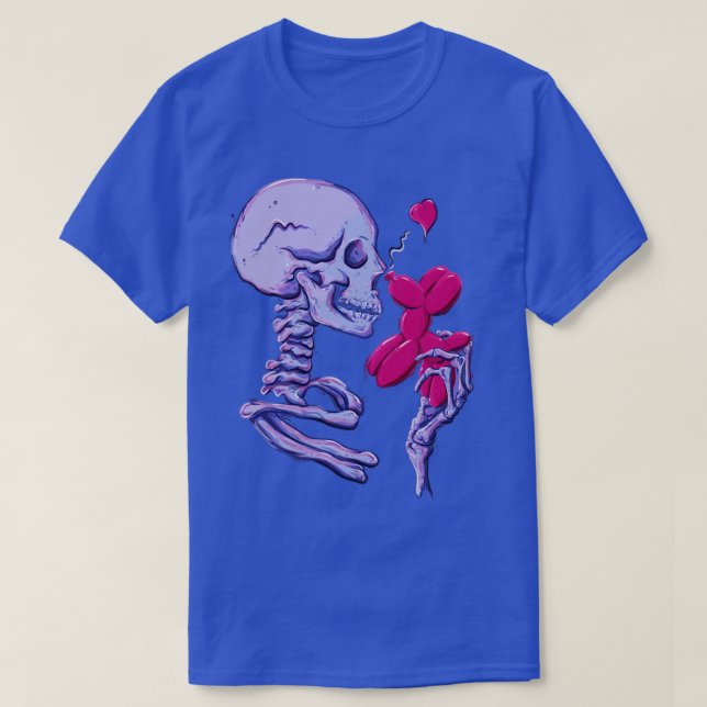Skelettballon T-Shirt (Design vorne)