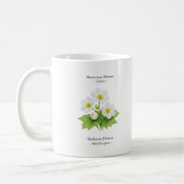 Skelettblumen-Tasse – Diphylleia grayi Kaffeetasse