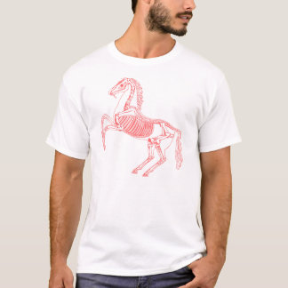 Skelettdesign T-Shirt