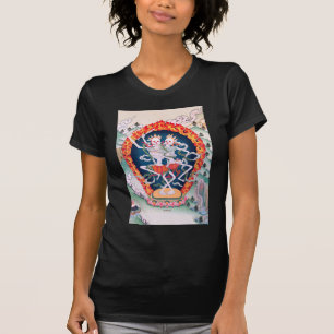 Skelette, die tibetanische buddhistische Kunst T-Shirt