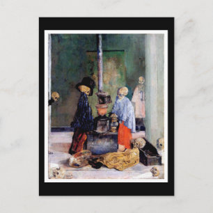 Skelette-Erwärmung selbst Postkarte