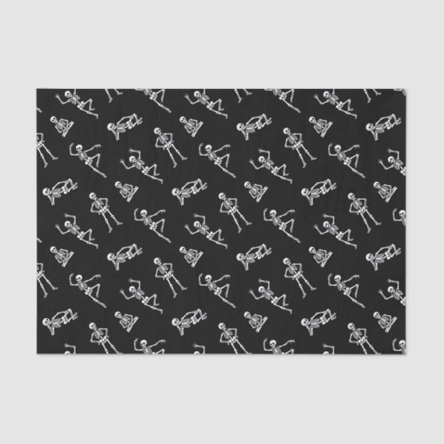 Skelette Seidenpapier (Vorderseite)