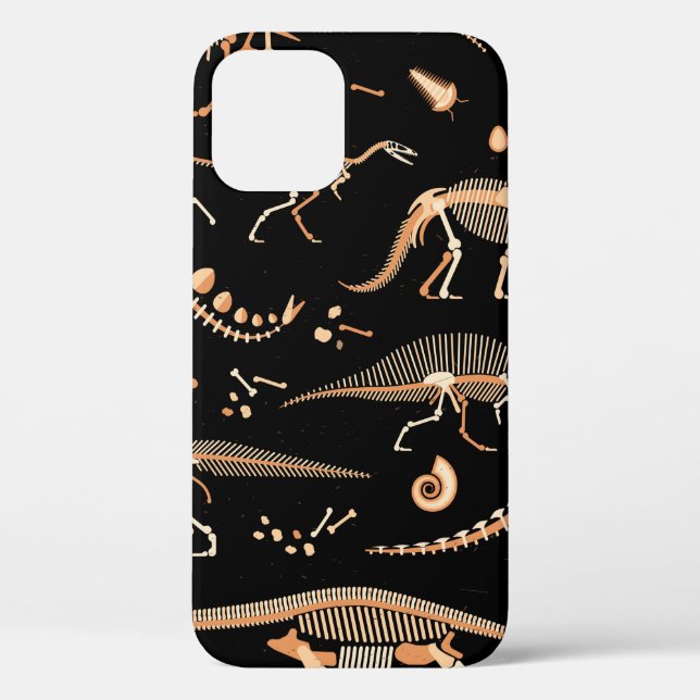 Skelette von Dinosauriern und Fossilien Case-Mate iPhone Hülle (Rückseite)