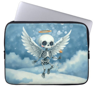 Skelettengel – Die süße Seite des Jenseits. Laptopschutzhülle