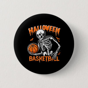 Skelettentanz Halloween-Trick oder -Behandlung Button