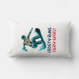 Skelettfahrten Snowboarden Thrill Abenteuer Lendenkissen