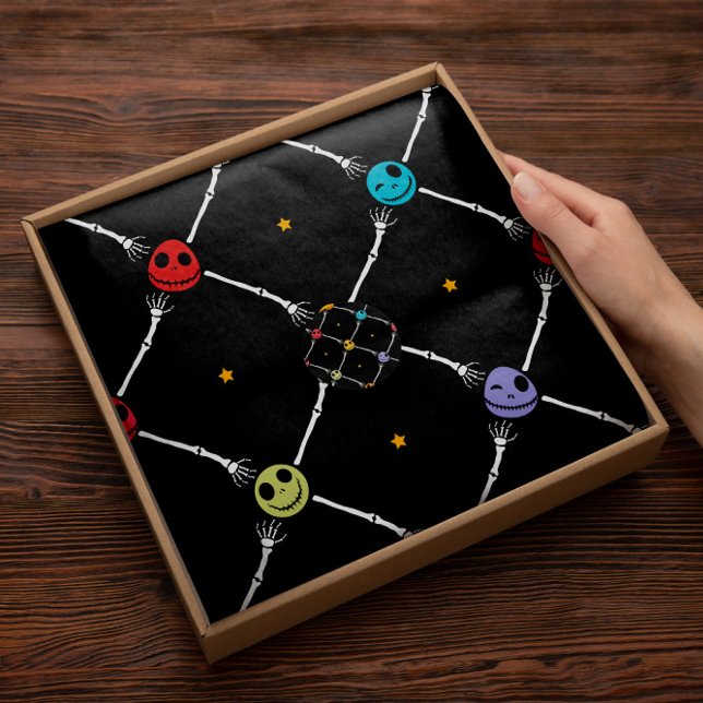 Skelettfarbenes Halloween-Tissue | Skelett Seidenpapier (Von Creator hochgeladen)