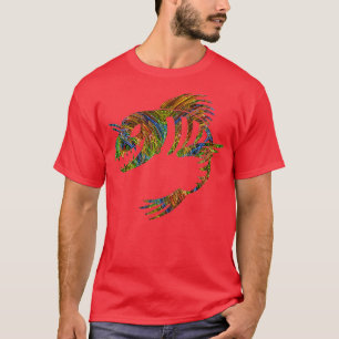 Skelettfisch T-Shirt