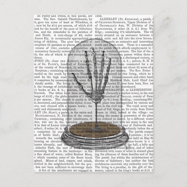 Skeletthand in Bell Jar 2 Postkarte (Vorderseite)