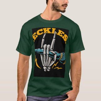Skeletthand mit Mikrofon T-Shirt