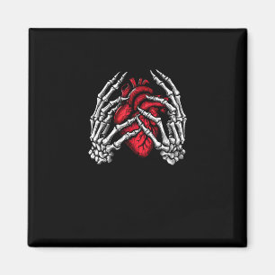 Skeletthandschuhe, die Halloween-Kostüme halten Magnet