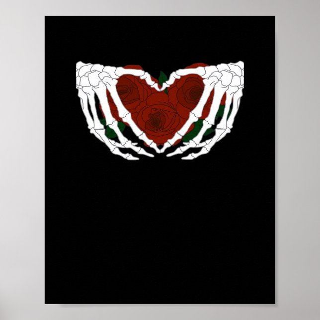 Skelettherz Poster (Vorne)
