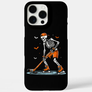 Skeletti Eishockey Halloween Boys Funny Halloween iPhone 16 Pro Max Hülle