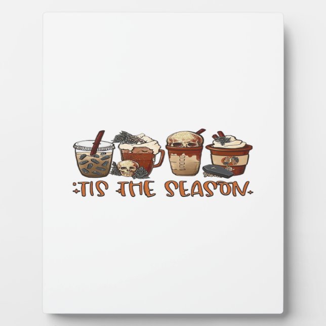 Skelettkaffee Kaffee Kaffee Lover Fotoplatte (Vorderseite)