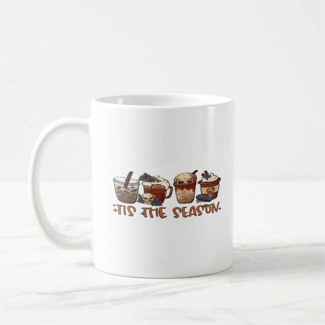 Skelettkaffee Kaffee Kaffee Lover Kaffeetasse (Links)