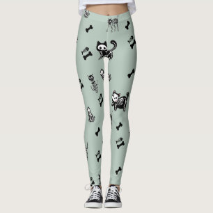 Skelettkatzenfisch Skelettknochen Leggings