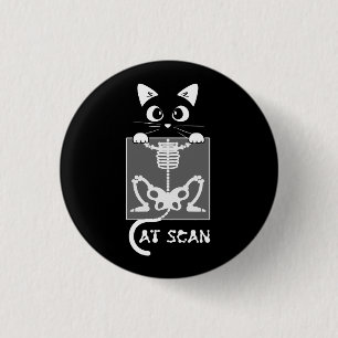 Skelettkatzenscans Ct Scaning Funny X Ray Pub Meme Button
