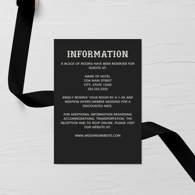 Skelettknochen Hochzeitkarte Begleitkarte (Von Creator hochgeladen)