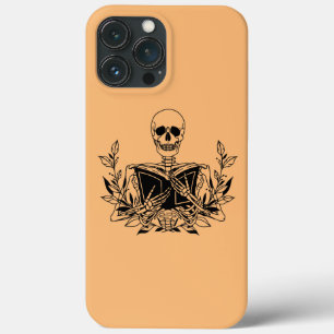 Skelettleser Buch Bookworm Reader Funny Gift Case-Mate iPhone Hülle