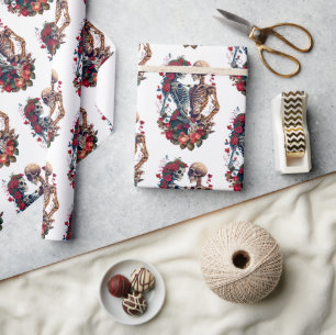 Skelettliebhaber Geschenkpapier