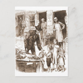 Skelettmarkt Postkarte