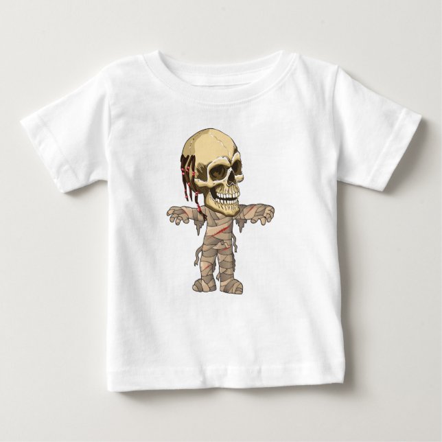 Skelettmütter, Tanzskelett Baby T-shirt (Vorderseite)