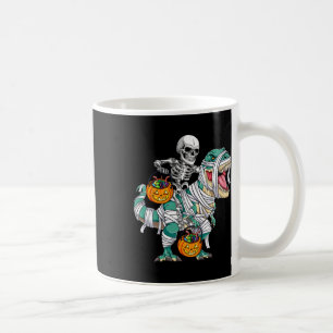 Skeletto Riding Dinosaur T Rex Spaß Kinder Jungen Kaffeetasse