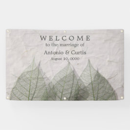 Skeletton-Blätter Banner