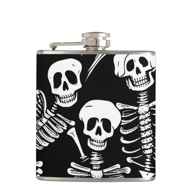 Skeletton-Crew Flachmann (Vorderseite)