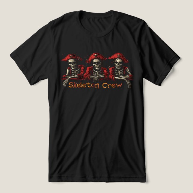 Skeletton-Crew Tri-Blend Shirt (Design Vorderseite)