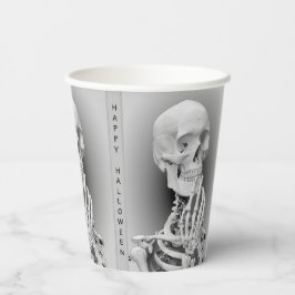 Skeletton Halloween Paper Cups Pappbecher