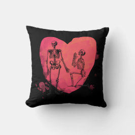 Skeletton-Liebe Kissen