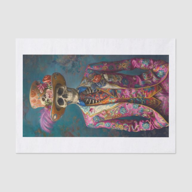 Skeletton Lyfe14 Seidenpapier (Vorderseite)