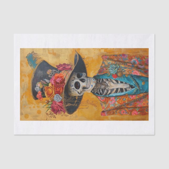 Skeletton Lyfe15 Seidenpapier (Vorderseite)