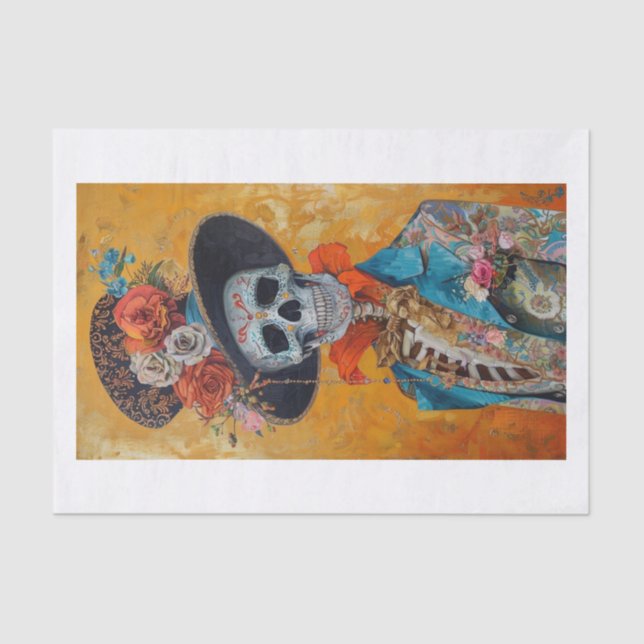 Skeletton Lyfe18 Seidenpapier (Vorderseite)