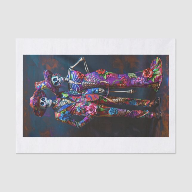 Skeletton Lyfe24 Seidenpapier (Vorderseite)