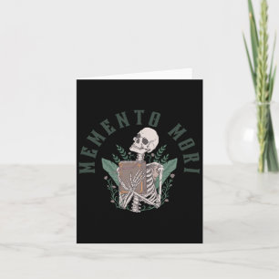 Skeletton Stoische Philosophie lateinisches Zitat  Karte