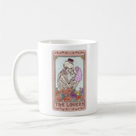 Skeletton Tarot Card The Lovers Funny Couple Tarot Kaffeetasse