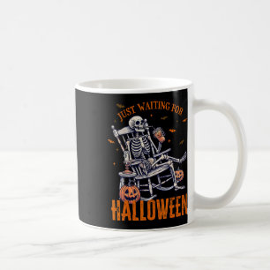 Skeletton Weihnachtsdesign gerade für Hallowage Ge Kaffeetasse