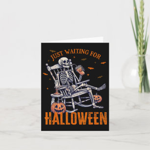 Skeletton Weihnachtsdesign gerade für Hallowage Ge Karte