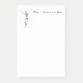 Skelettpost - Anmerkungen Post-it Klebezettel