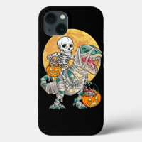 Skelettreiten T Rex Moonlit Mummy Dinosaurier Kind