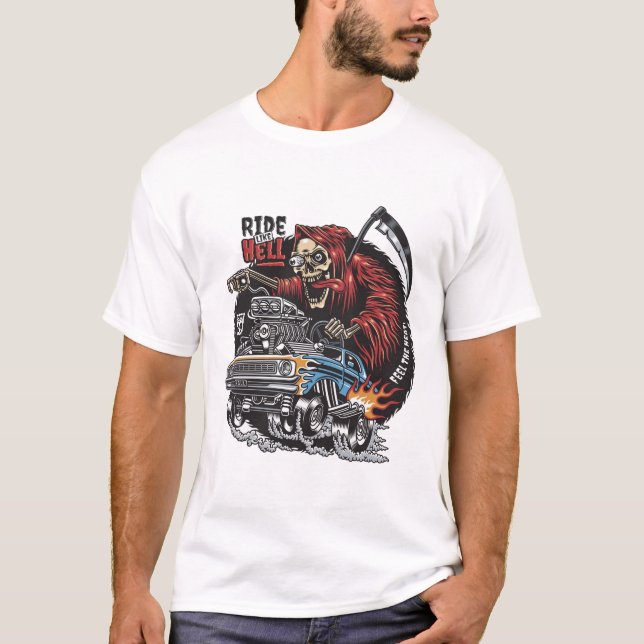 Skelettrennen T-Shirt (Vorderseite)