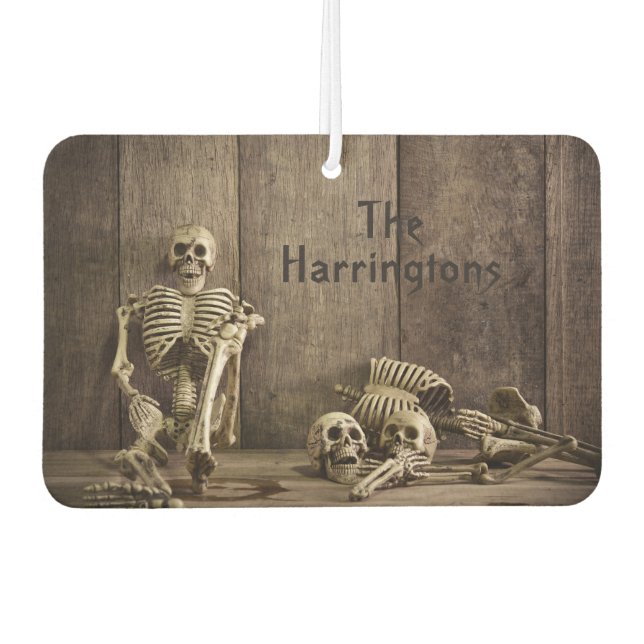 Skeletts individuelle Name Lufterfrischer (Vorderseite)