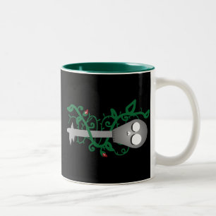 Skelettschlüssel Zweifarbige Tasse