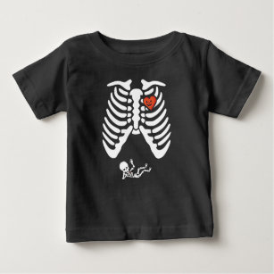 Skelettschwangerschaft Baby T-shirt