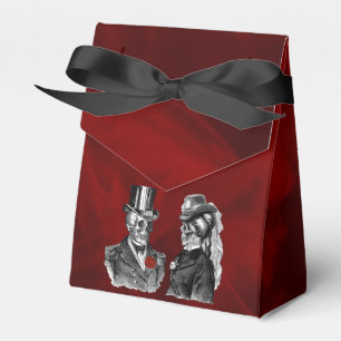 Skelettskulls Hochzeiten "Til Death Do us Part" Geschenkschachtel